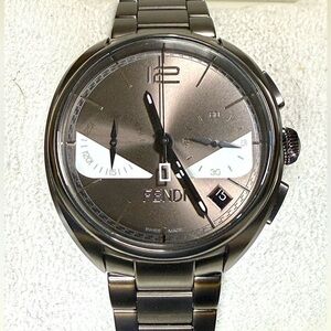 FENDI Momento Bugs Chrono Date Designer Mens Watch